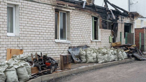 Professional Fire Damage Removal technician working in Maple Shade, NJ